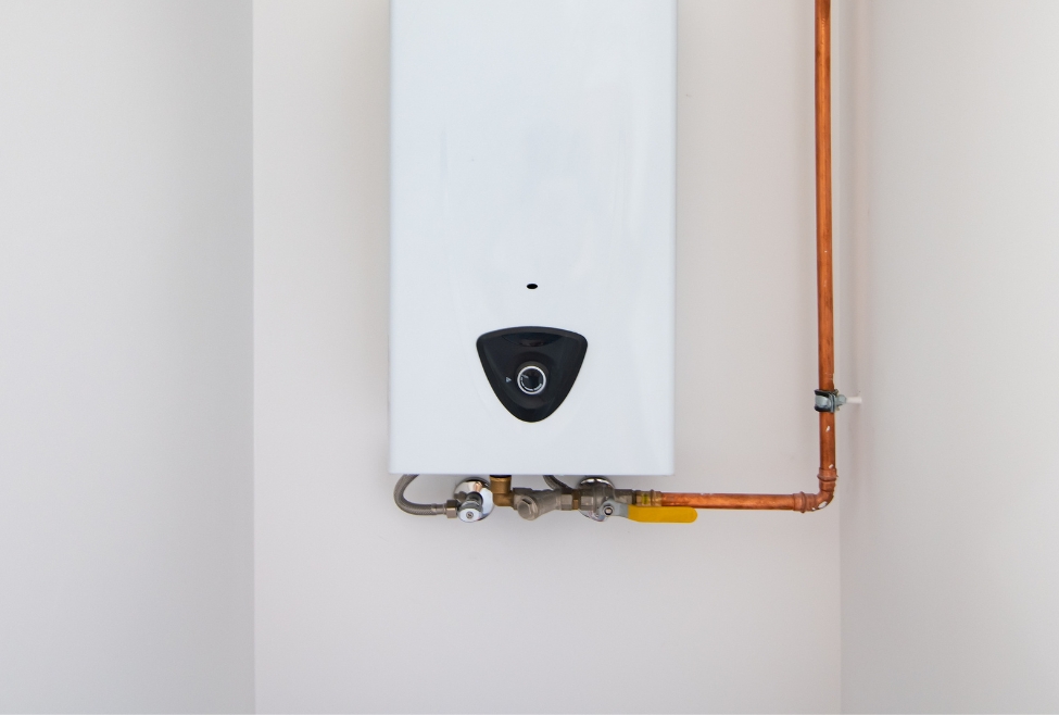 Modern tankless water heater installed in a residential home, showcasing energy-efficient water heating solutions offered by Neighborhood Plumbing in Utah. Call today for help with Here are more keyword variations for "pros and cons of tankless water heater" and related services: pros and cons of tankless water heaters, benefits of tankless water heaters, tankless water heater installation, tankless water heater repair, tankless water heater maintenance, energy-efficient water heaters, cost of tankless water heater, tankless water heater vs traditional, tankless water heater installation near me, tankless water heater pros and cons, tankless water heater for home, water heater replacement, water heater services, plumbing services for tankless water heaters, tankless water heater energy savings, professional tankless water heater installers, tankless water heater repairs in Utah, tankless water heater installation Salt Lake City, Bountiful water heater services, Draper tankless water heater experts, Ogden plumbing services for water heaters, tankless water heater consultation, how to choose a tankless water heater, tankless water heater troubleshooting, tankless hot water heater systems, residential plumbing for tankless water heaters, tankless water heater efficiency, plumber near me, plumber for tankless water heater installation.